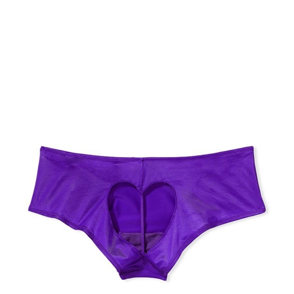 Victoria's Secret Heart Cut Out Cheeky Panty Size Medium - Picture 8 of 9